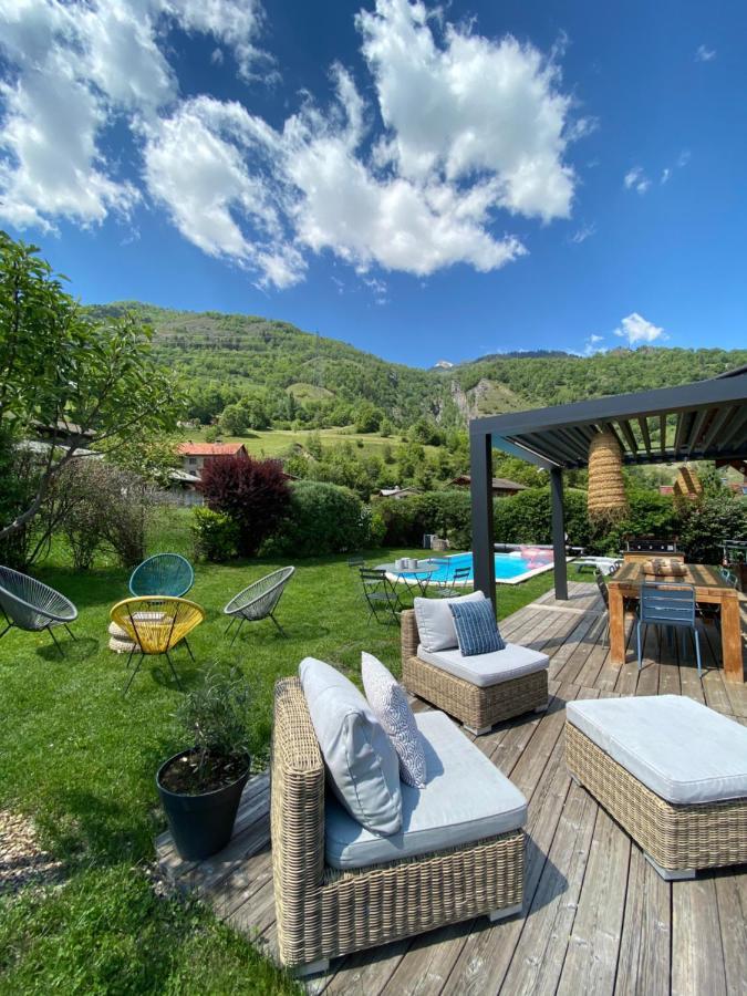Grand Chalet A La Montagne Bourg-Saint-Maurice Buitenkant foto