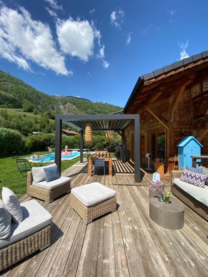 Grand Chalet A La Montagne Bourg-Saint-Maurice Buitenkant foto