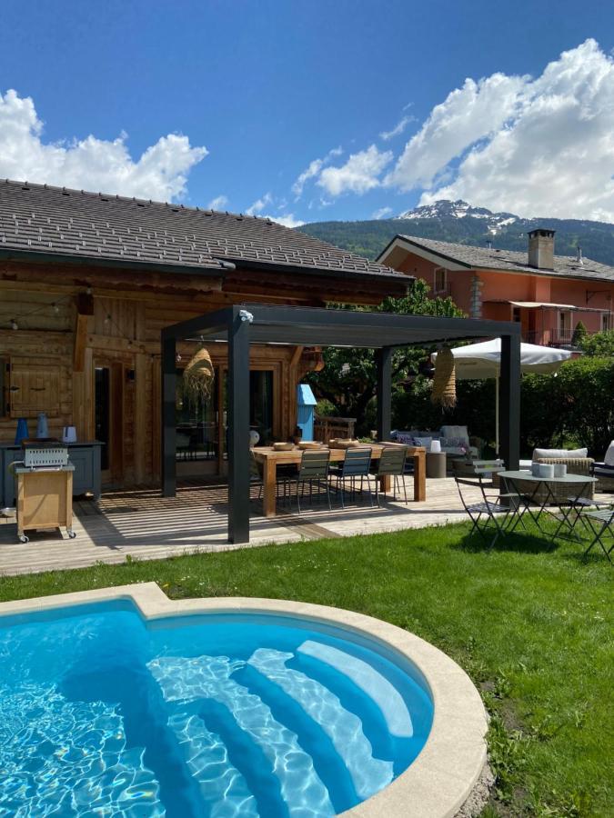 Grand Chalet A La Montagne Bourg-Saint-Maurice Buitenkant foto