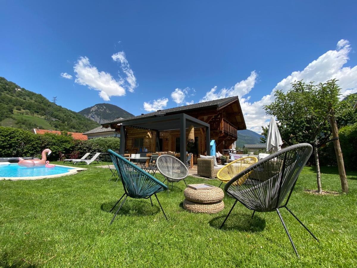 Grand Chalet A La Montagne Bourg-Saint-Maurice Buitenkant foto