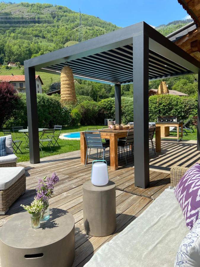 Grand Chalet A La Montagne Bourg-Saint-Maurice Buitenkant foto