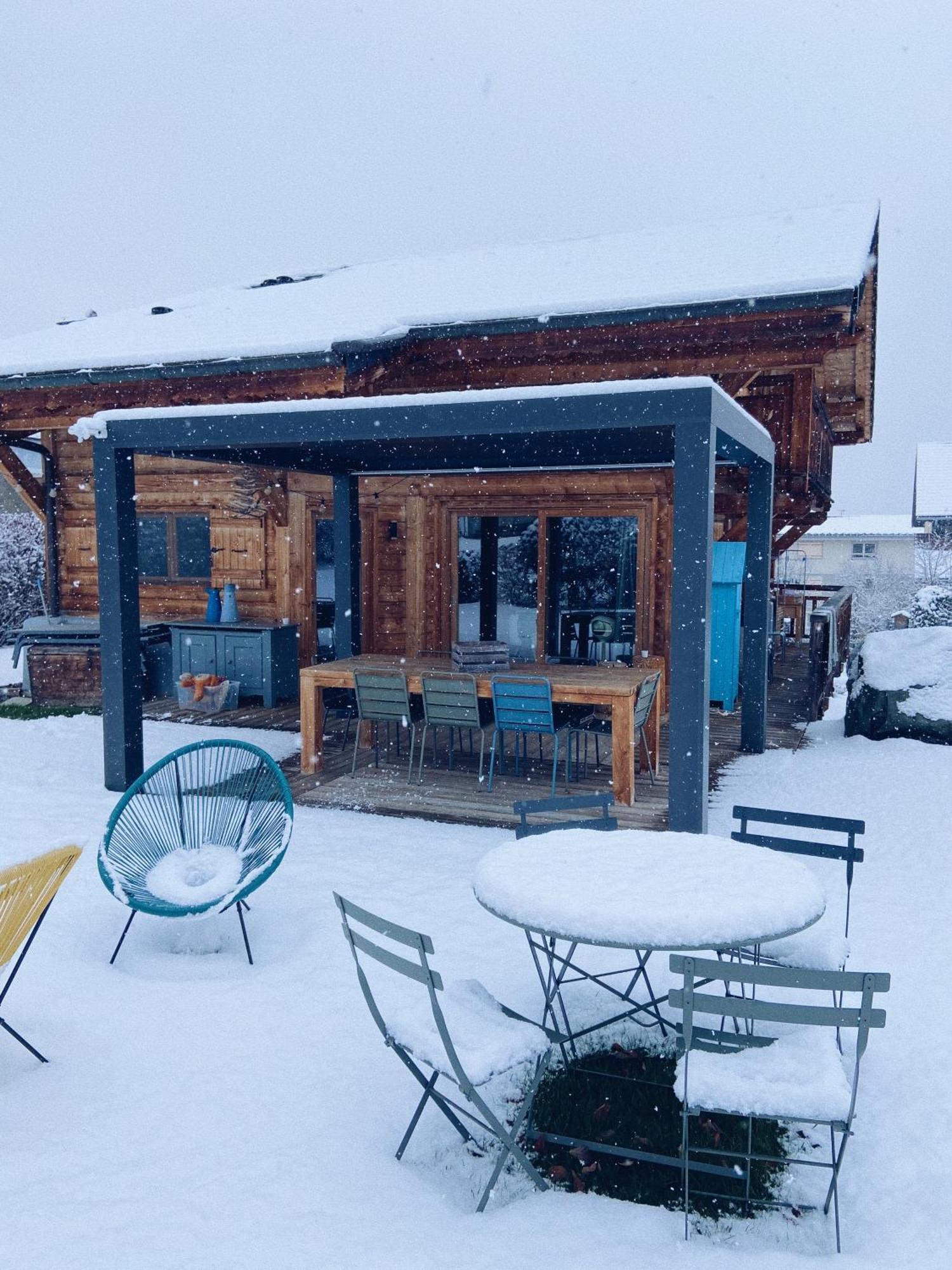 Grand Chalet A La Montagne Bourg-Saint-Maurice Buitenkant foto