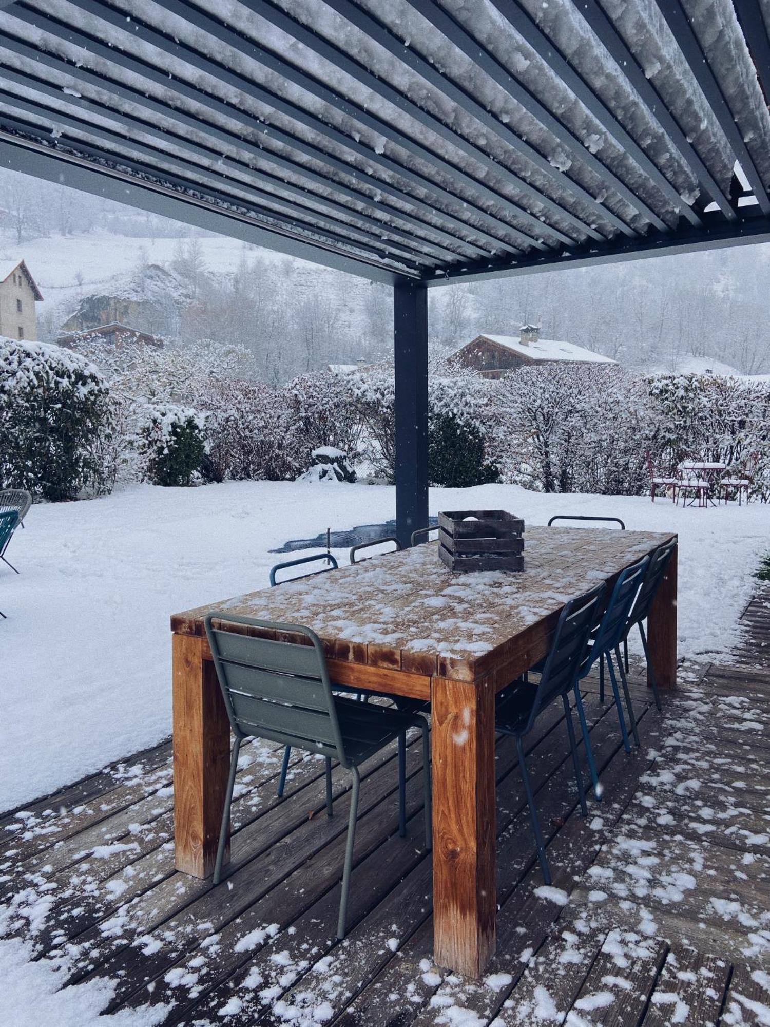 Grand Chalet A La Montagne Bourg-Saint-Maurice Buitenkant foto